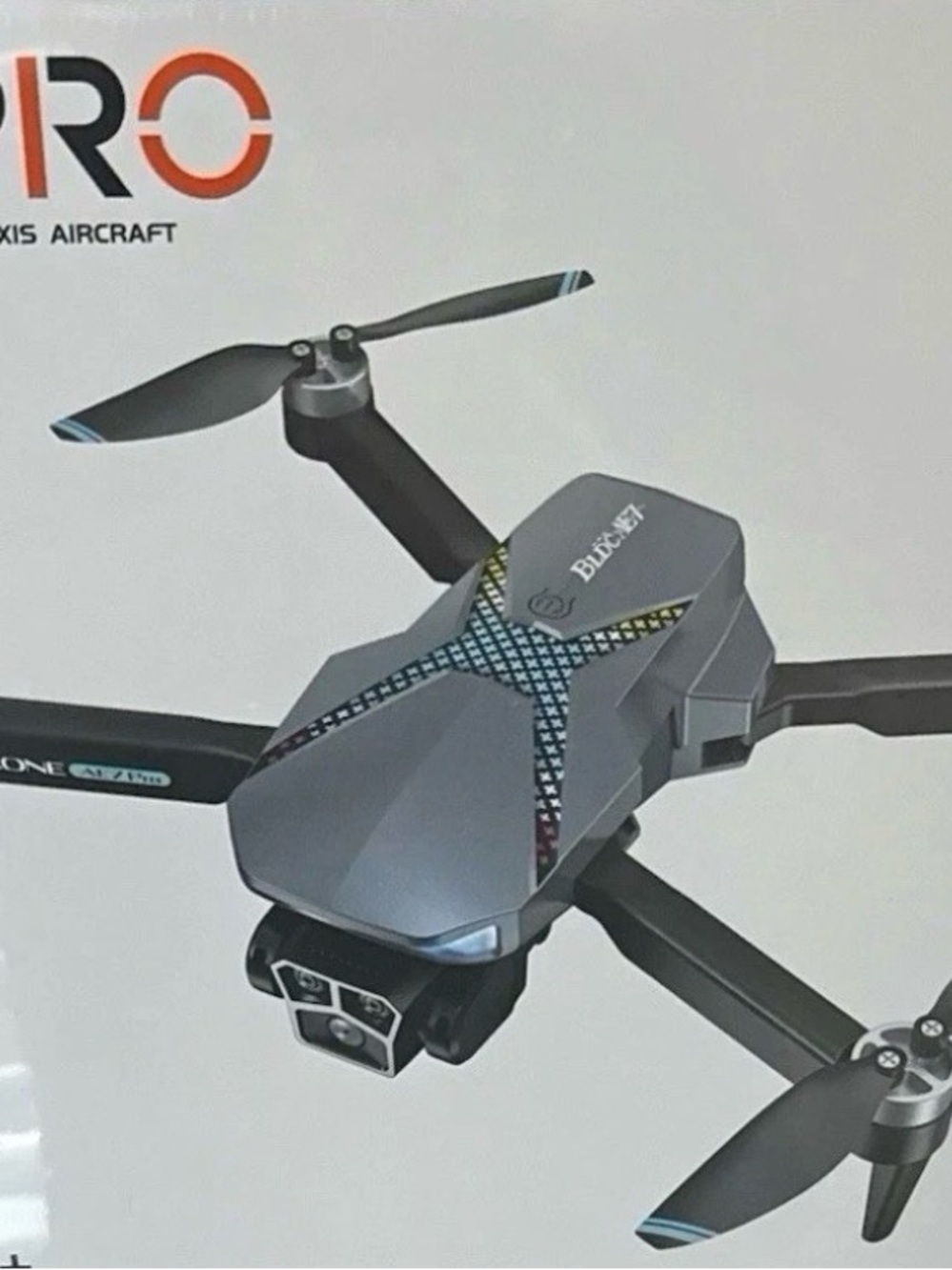 AE7 Pro Foldable Drone HD Dual Camera Obstacle Avoidance RC Quadcopter - New